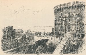 La Torre Real desde la Residencia del Rey de Escocia de Unbekannt
