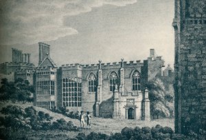 Las Ruinas de la Casa Cowdray, cerca de Midhurst, Sussex de Unbekannt