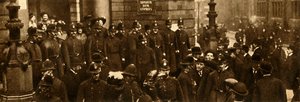 La corrida en el Banco Birkbeck, 1910, 1933 de Unbekannt