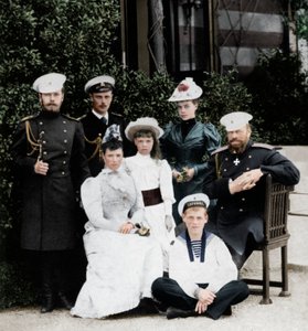 La familia imperial rusa, c1894 1964 de Unbekannt