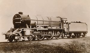 La locomotora S.R. Lord Nelson Express, c. 1930