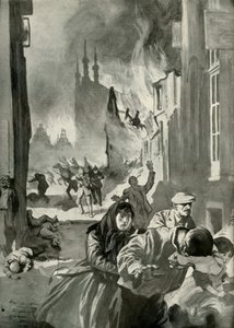 El saqueo de Lovaina, 1919 de Unbekannt