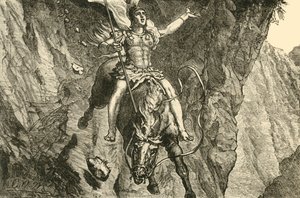 El sacrificio de Curcio, 1890 de Unbekannt