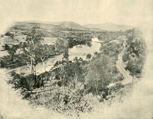 El camino de los estanques de salmón, 1901 de Unbekannt