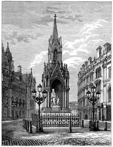La estatua de Sal en Bradford, c. 1880 de Unbekannt