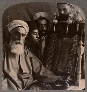 El Sumo Sacerdote Samaritano como Pedagogo, c. 1900 de Unbekannt