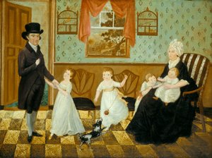 La familia Sargent, 1800 de Unbekannt