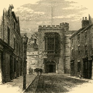 La Puerta de la Escuela, 1898 de Unbekannt