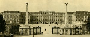 El Palacio de Schönbrunn, Viena, Austria, c1935 de Unbekannt