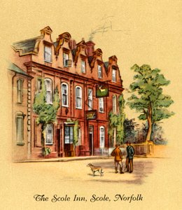 The Scole Inn, Scole, Norfolk, 1939
