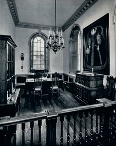 La oficina del secretario en el Capitolio, en el ala dedicada al tribunal general y al consejo, c1938 de Unbekannt