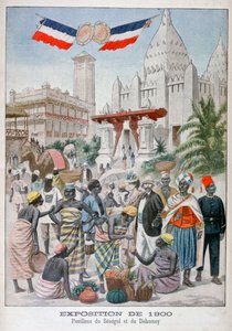 El pabellón senegalés en la Exposición Universal de 1900, París de Unbekannt