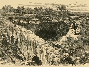 Los Sepulcros de los Reyes en Jerusalén, 1890 de Unbekannt