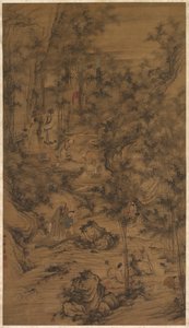 Los Siete Sabios del Bosque de Bambú, 1644-1911
