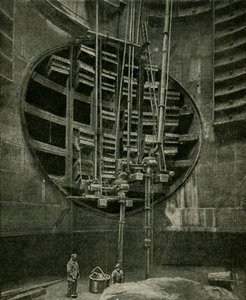 El eje que conduce a la entrada del túnel de Blackwall, 1901 de Unbekannt