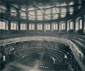 El Teatro Sheldonian, Oxford, 1903
