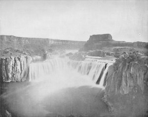 Las Cataratas Shoshone, siglo XIX de Unbekannt