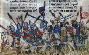 El Asedio de Antioquía durante la Primera Cruzada, ca 1200