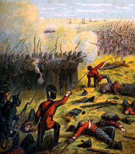 El sitio de Sebastopol, 1854-1855 c1850s de Unbekannt