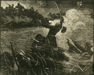 El Asedio de Silistria, 1854, 1890 de Unbekannt