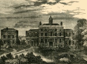 El Hospital de Viruela, Kings Cross, en 1800 de Unbekannt