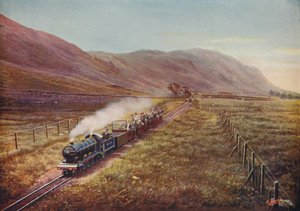 El ferrocarril de pasajeros más pequeño del mundo. En Eskdale, Cumberland, 1926 de Unbekannt