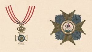 La Orden Española de San Hermenegildo, siglo XIX de Unbekannt