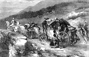 El coche de la última centuria, 1855 de Unbekannt