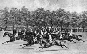 La salida para el St. Leger, 1851, 1911 de Unbekannt