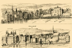 El Strand desde el Támesis, siglo XVI, 1881 de Unbekannt