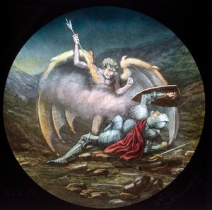 La lucha, c. 1910 de Unbekannt