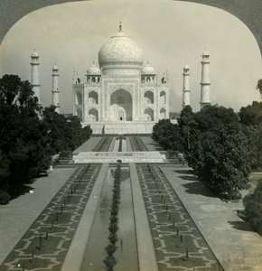 El Taj Mahal, Agra, India, 1902 de Unbekannt