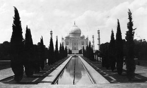 El Taj Mahal, Agra, India, 1916-1917 de Unbekannt