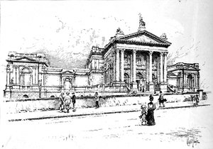 La Tate Gallery Galería Nacional de Arte Británico, 1906 de Unbekannt