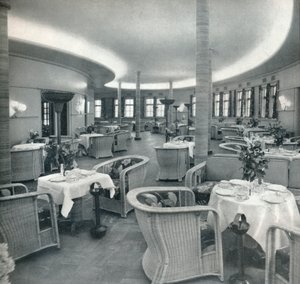 El Salón de Té del Conte Di Savoia, 1933