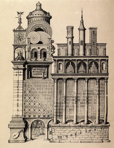 El Templo de la Música por Robert Fludd, 1617 de Unbekannt
