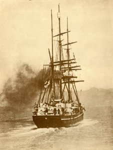 El Terra Nova, un famoso ballenero que ha participado en varias expediciones antárticas británicas de Unbekannt