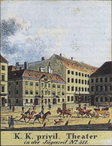 El Teatro an der Wien, Viena, principios del siglo XIX