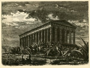 El Theseum en Atenas, 1890 de Unbekannt