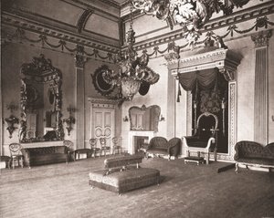 La Sala del Trono, Castillo de Dublín, Dublín, Irlanda, 1894