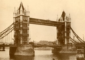 El Puente de la Torre, Londres, c. 1930 de Unbekannt