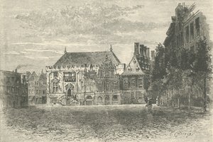 El Ayuntamiento, Haarlem, 1890 de Unbekannt