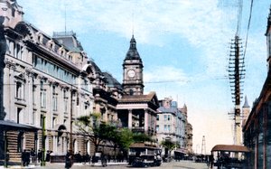 La nueva extensión del Ayuntamiento, Melbourne, Australia, 1912 de Unbekannt