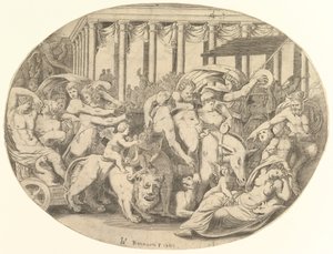 El triunfo de Baco, siglo XVI