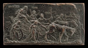 El triunfo de la pobreza, siglo XVI de Unbekannt