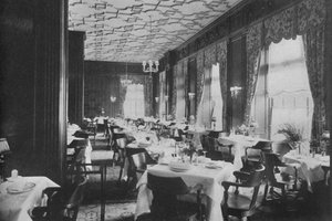El Comedor Tudor, Hotel Melbourne, St Louis, Missouri, 1924 de Unbekannt