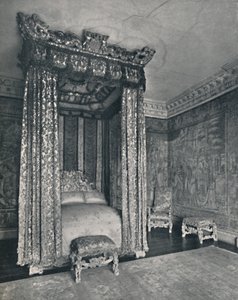 Los Embajadores Venecianos en Knole. La Cama Hecha para Jacobo I, La Silla y Taburetes