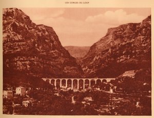 El Viaducto y el acceso a las Gargantas, 1930 de Unbekannt