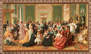 La familia real victoriana, 1887