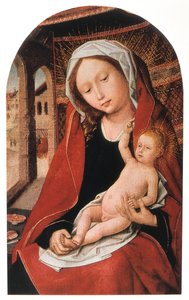 La Virgen y el Niño, siglo XV